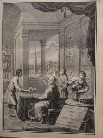 Quintus Horatius Flaccus / Balthasar Huydecoper -
