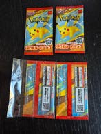 Pokémon - 4 Booster pack - Pokemon mcdonalds, pikachu burger