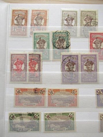 Martinique - Geavanceerde postzegelverzameling