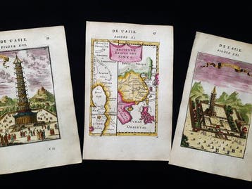 Asie - [Lot de 3] - Chine / Asie / Pékin / Nankin; Alain, Nieuw