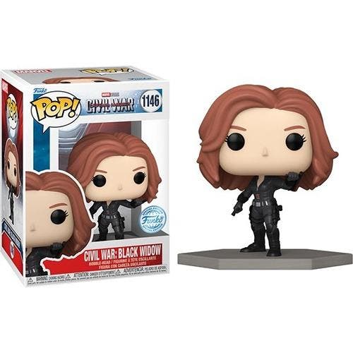 Funko Pop!  Captain America Civil War - Black Widow #1146, Verzamelen, Poppetjes en Figuurtjes, Nieuw, Verzenden