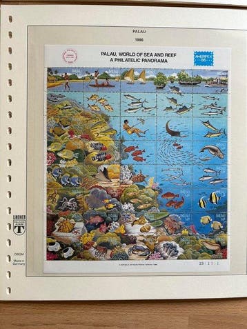 Palaos, Îles Marshall, Micronésie 1983/1987 - Des, Timbres & Monnaies
