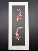 Run Run Runaway - Fortune Carp Koi fish - Black edition -
