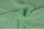 15 meter chiffon stof - licht mint, Overige kleuren, Verzenden, 120 cm of meer, Polyester