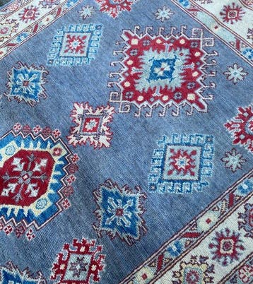 Afghan Kazak (Inutilisé) - Tapis - 193 cm - 123 cm, Nieuw