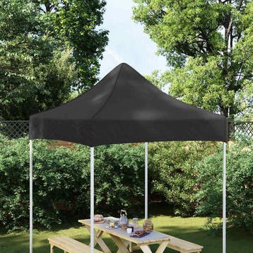 vidaXL Partytentdak 270 g/m² 2x2 m zwart, Tuin en Terras, Verzenden, Nieuw