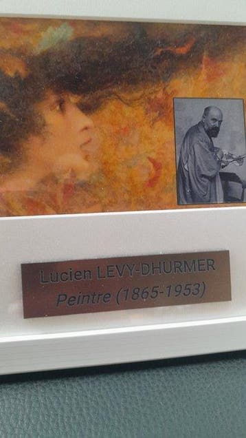 Lucien LEVY DHURMER - Lettre Autographe du Peintre Lucien