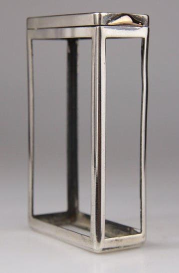 Dunhill - Luciferdoos - Zilver - luciferdoosje