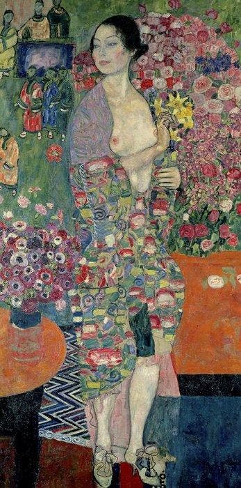 Gustav Klimt (1862-1918) - The dancer, 1916-1918.