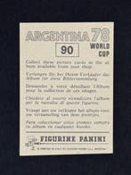 1978 Panini Argentina 78 World Cup, - France: Michel Platini
