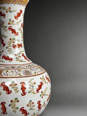 Vaas - Porselein - China - Tianqiuping