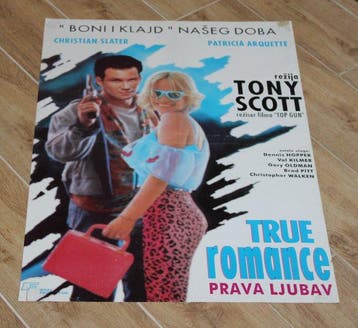 Quentin Tarantino - TRUE ROMANCE (1993) – ORIGINAL VINTAGE