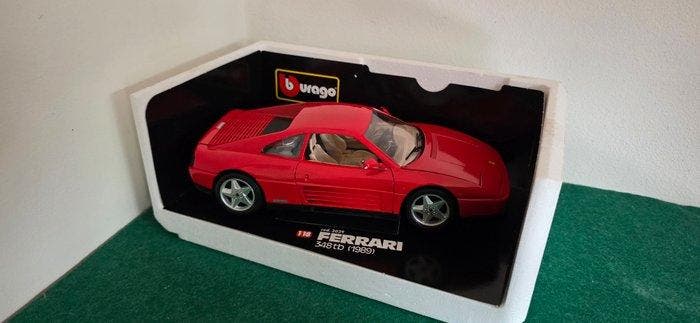Bburago 1:18 - Modelauto - Ferrari 348tb (1989), Hobby en Vrije tijd, Modelauto's | 1:5 tot 1:12