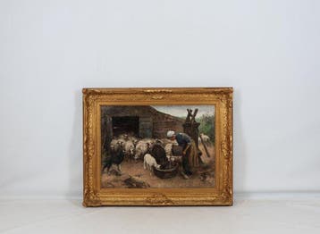 Willem Hendrik van der Nat (1864-1929) - Water voor de