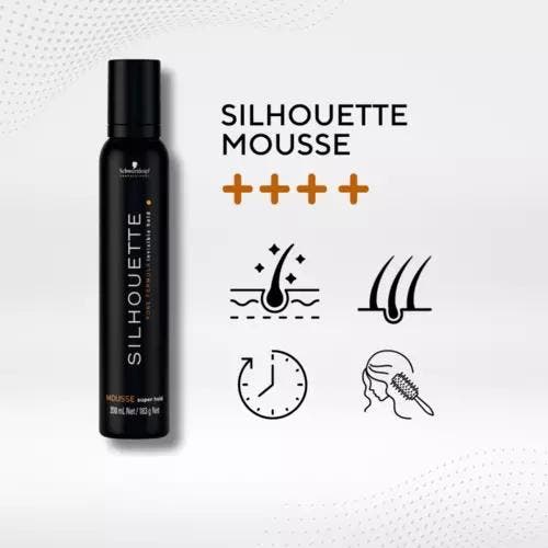 Schwarzkopf Professional Silhouette Super Hold Mousse, Handtassen en Accessoires, Uiterlijk | Haarverzorging, Gel, Wax, Haarlak of Mousse