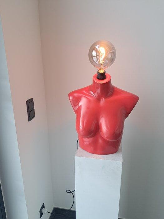 Hans Boodt - Tafellamp - Hars, polyester, Antiek en Kunst, Curiosa en Brocante