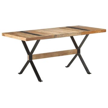 Eettafel 160x80x76 cm: Uniek stuk, OP = OP! Pak nu 30% ko..., Huis en Inrichting, IndustriÃ«le stijl, Verzenden, 50 tot 100 cm
