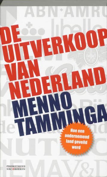 Uitverkoop van Nederland 9789044612585 M. Tamminga, Verzenden, Gelezen, M. Tamminga