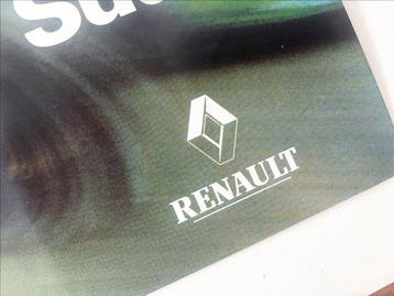 Nigel Mansell - Manifesto originale Renault Sport F1 - Jaren