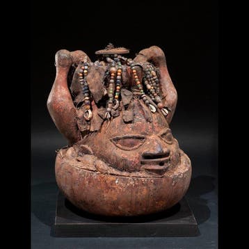 Fetisch kalebas - Voodoo - Yoruba - Benin
