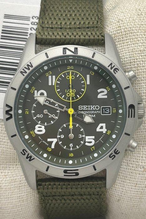 Seiko - Chronograph - Zonder minimumprijs - SND377P2 - Heren, Handtassen en Accessoires, Horloges | Antiek