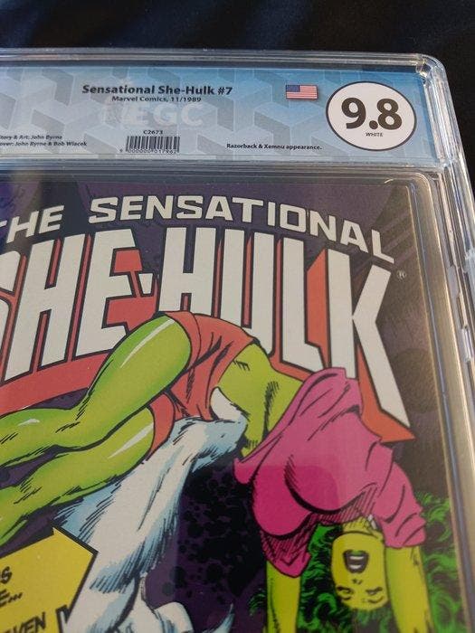 Sensational She-Hulk (Vol. 1) #7 - EGC 9.8 - I Have No Mouth, Boeken, Strips | Comics