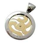 Bvlgari - Hanger - Tondo snake Pendant - 18 karaat Geel