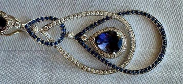Bucherer - Boucles doreilles - 18 carats Or blanc - 8.08ct.