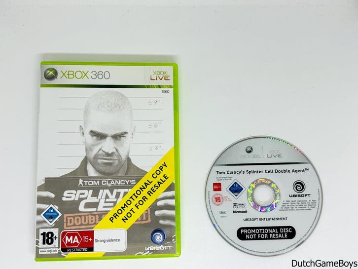 Xbox 360 - Tom Clancys - Splinter Cell - Double Agent - Pro, Consoles de jeu & Jeux vidéo, Jeux | Xbox 360, Envoi