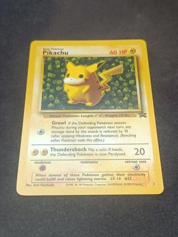 Pokémon - 1 Card - Pikachu Promo - WOTC