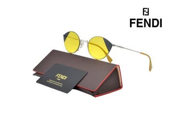 Fendi - Made in Italy - FF0342S B1ZHO - Silver Metal Design, Handtassen en Accessoires, Nieuw