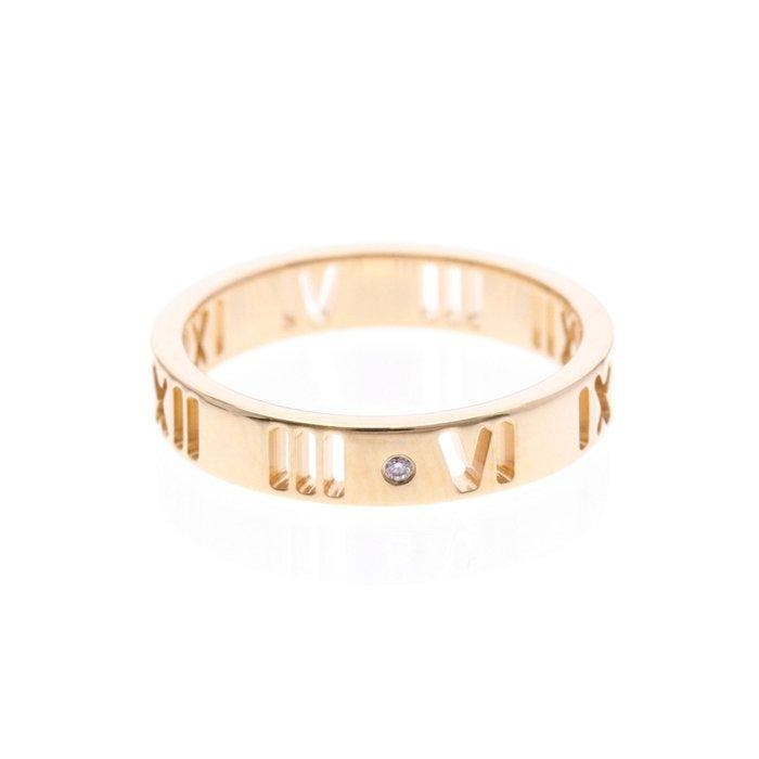 Tiffany & Co. - Ring roze goud, Handtassen en Accessoires, Ringen