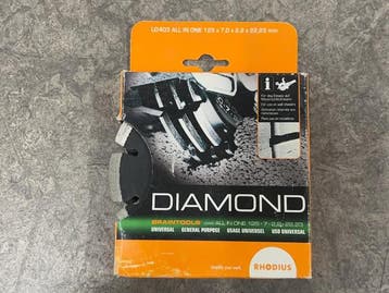 Veiling - Rhodius diamantschijvensysteem ø125mm LD403 All-I, Nieuw