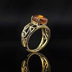 Baltisch barnsteen - Barnsteen - Amber Filigree Statement