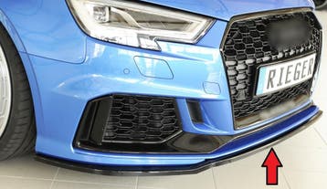 Front splitter voor Audi RS3 8V Facelift, Ophalen of Verzenden