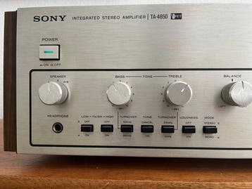 Sony - TA-4650 V-FET Solid state geïntegreerde versterker, Audio, Tv en Foto, Radio's, Nieuw