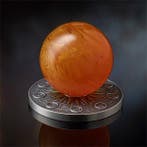 Ghana. 10 Cedis 2025 Sun - Solar System 2 oz Antique finish