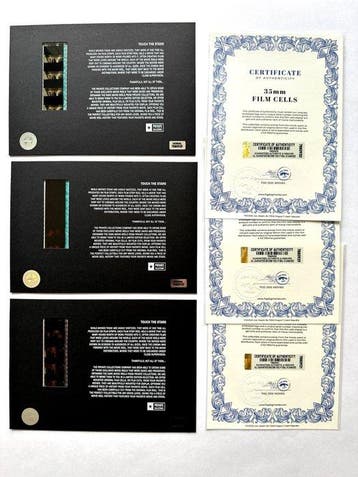 James Bond – Daniel Craig Era – Rare Set of 3 Mounted 35mm