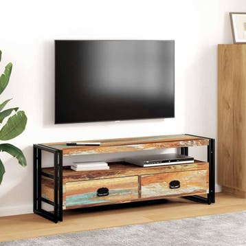 vidaXL Tv-meubel massief gerecycled hout, Verzenden, Nieuw
