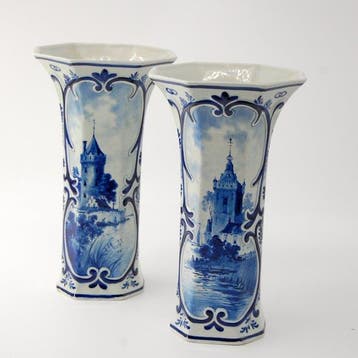 De Porceleyne Fles, Delft - AS 1923 - Vaas (2) - Steengoed