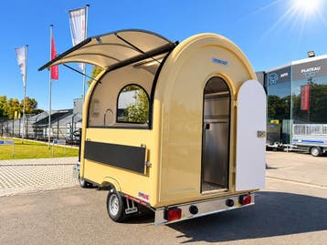 Mobiele Koffiebar Foodtruck Coffee Trailer 750kg Barista, Ophalen, Nieuw