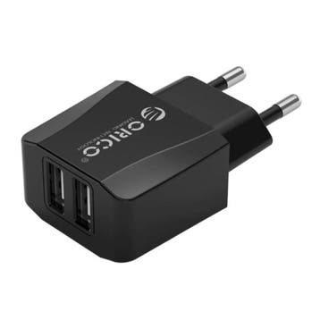 Dual 2x Port USB Stekkerlader - 2.1A Muur Oplader, Verzenden