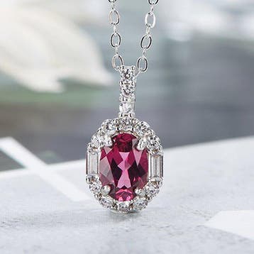 Zonder minimumprijs - Ketting met hanger Zilver, Verguld,