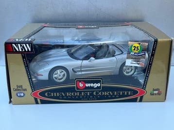 Bburago 1:18 - Voiture de sport miniature - Chevrolet, Hobby & Loisirs créatifs
