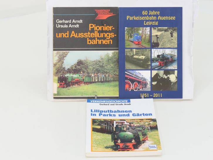 Set boeken over park-, pioniers- en lilliputbanen (3 boek..., Livres, Transport, Enlèvement ou Envoi