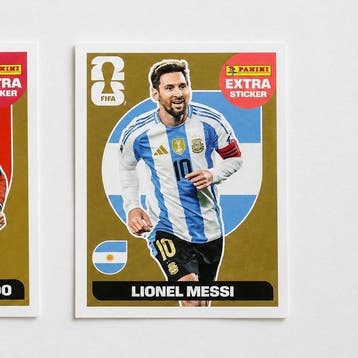 2026 Panini Cristiano Ronaldo, Lionel Messi Extra Sticker, Collections
