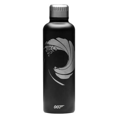 James Bond 007 Gun Barrel Metalen Waterfles, Verzamelen, Film en Tv, Nieuw, Ophalen of Verzenden