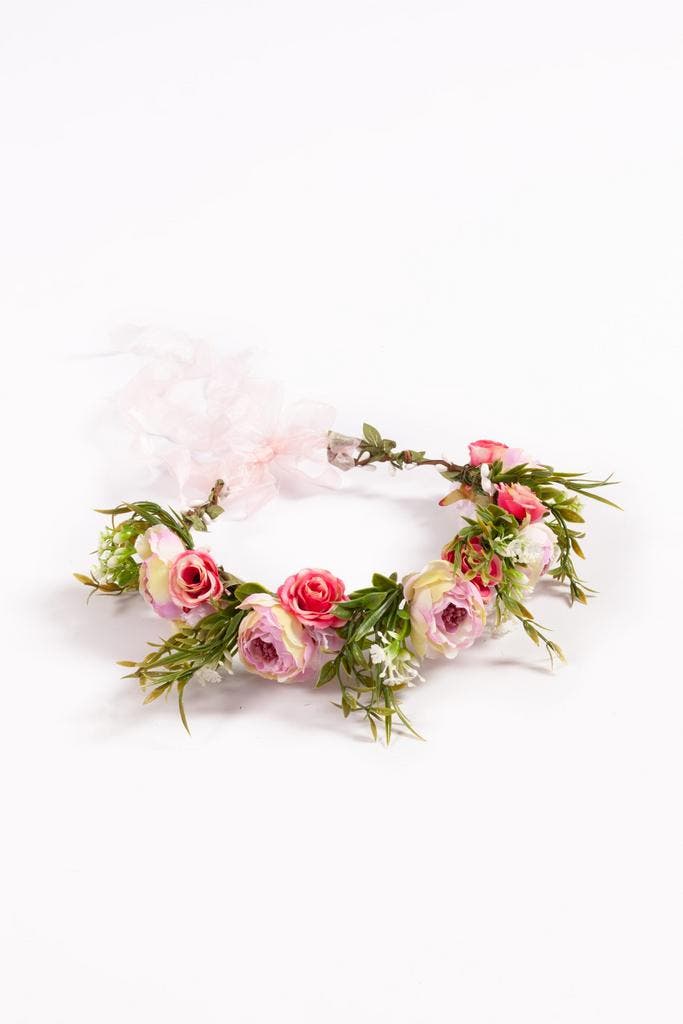 Luxe Bloemenkrans Haar Pioenrozen Lichtroze Roze Bloemen Haa, Vêtements | Femmes, Costumes de carnaval & Vêtements de fête, Enlèvement ou Envoi