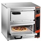 Pizzaoven | PALERMO | Elektrisch | 1+1x Ø33cm | 50°C/300°C, Verzenden, Nieuw in verpakking