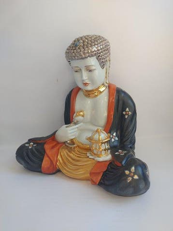 Tiche Capodimonte - Giorgio Galletti - Figuur - Buddha -